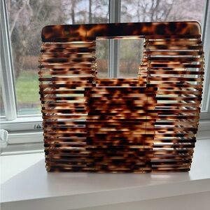 Tortoise Shell Acrylic Women's Bag